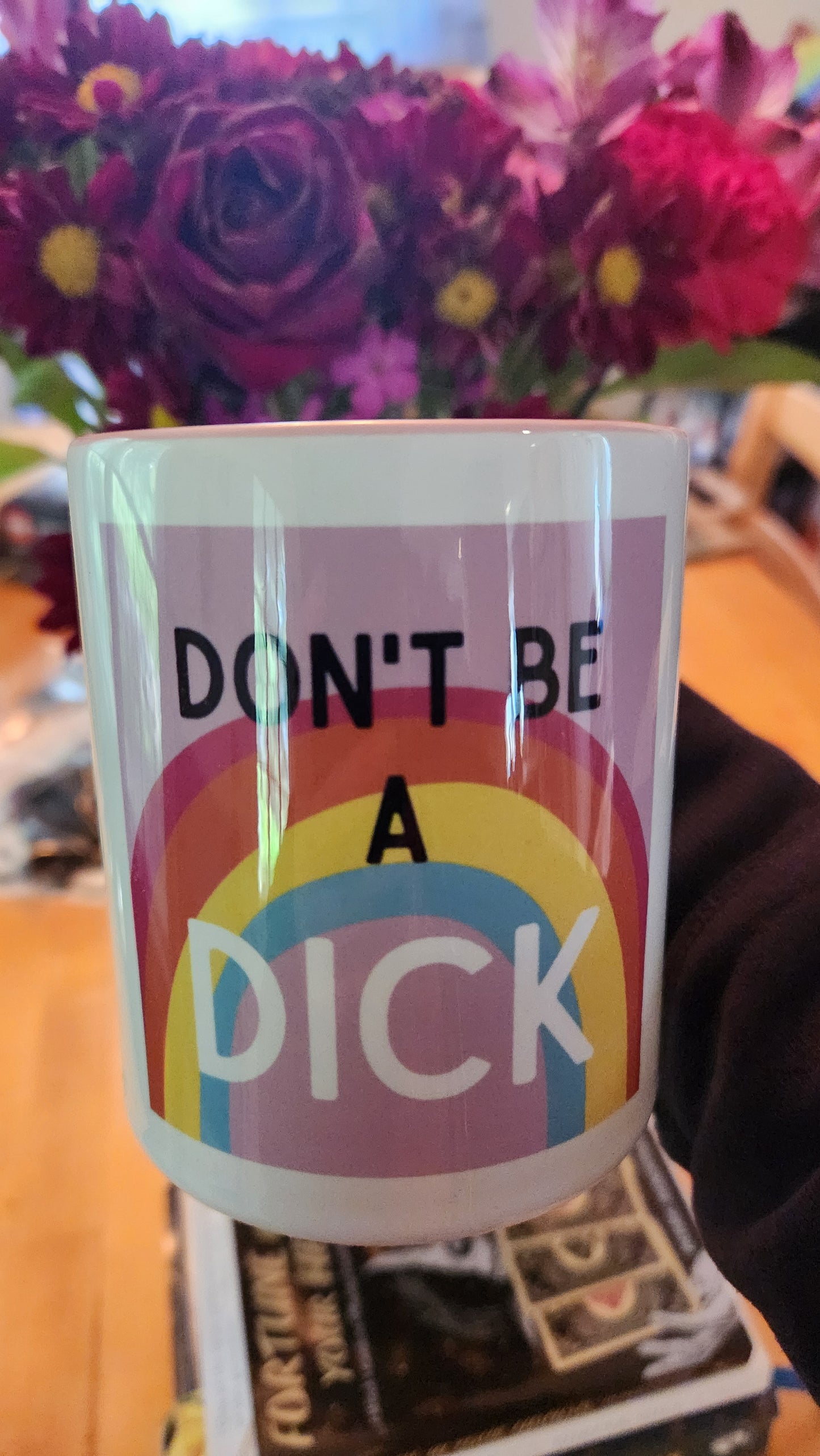 Don't be a D*ck 🌈 Mugs